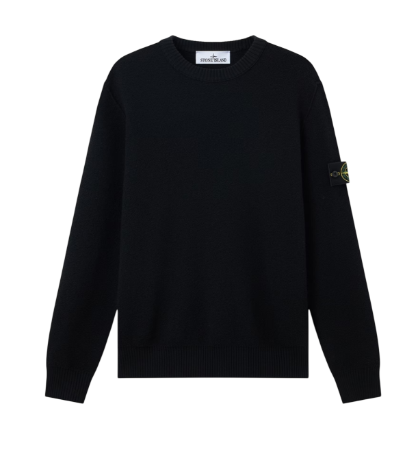 STONE ISLAND Knit Crewneck In Pure Rws Wool