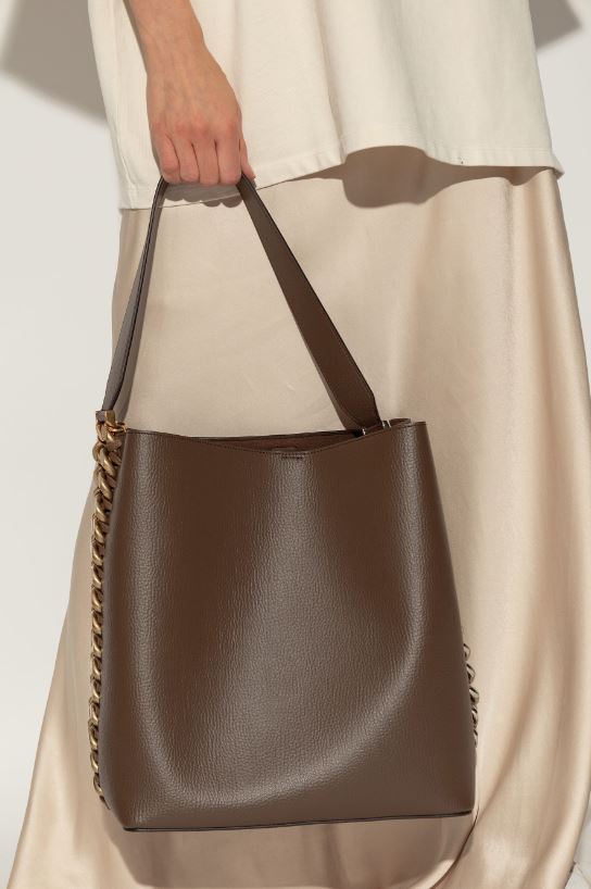 STELLA MCCARTNEY Tote Bag Embossed Grainy