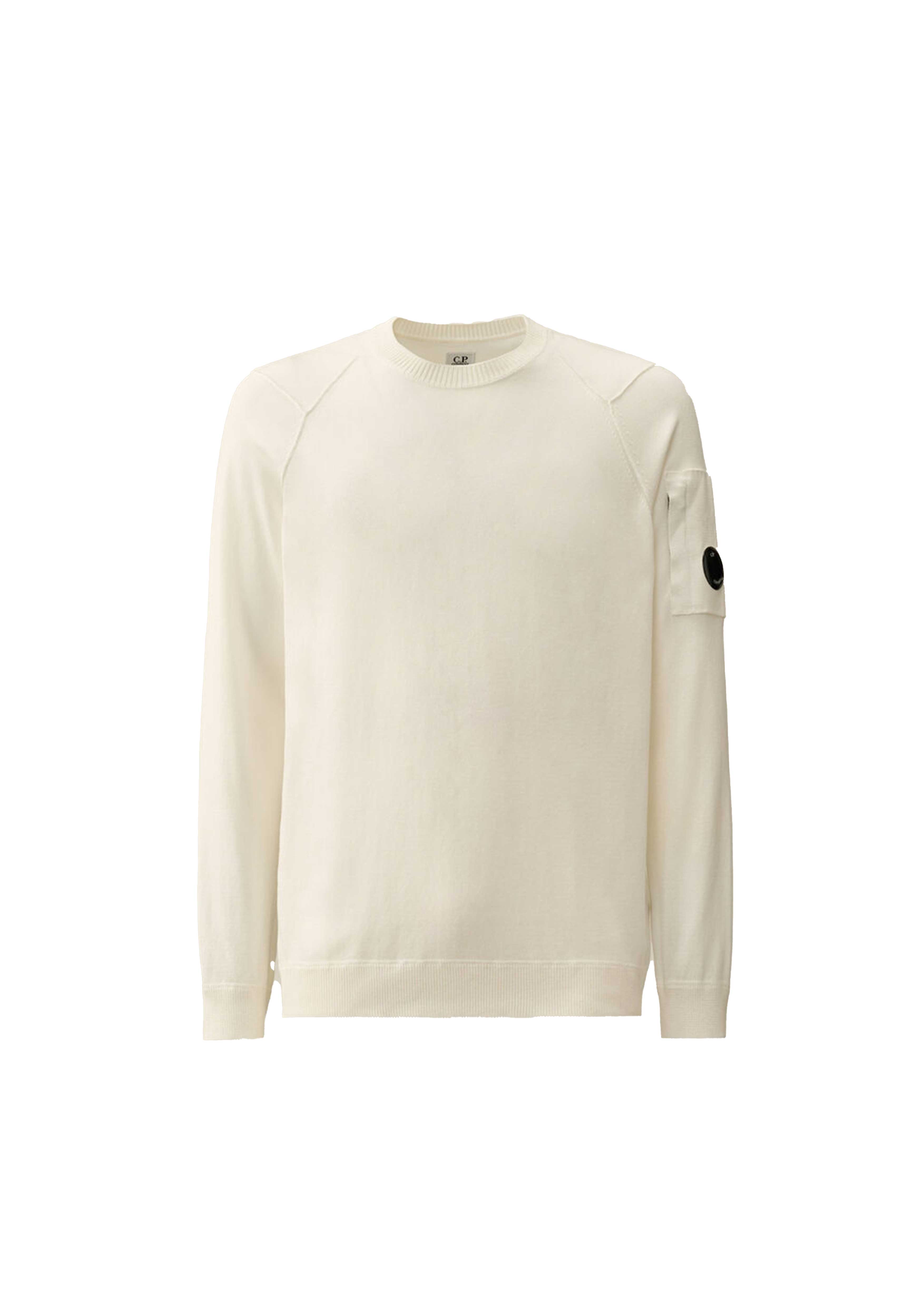 C.P. COMPANY Sea Island Strick mit Linse