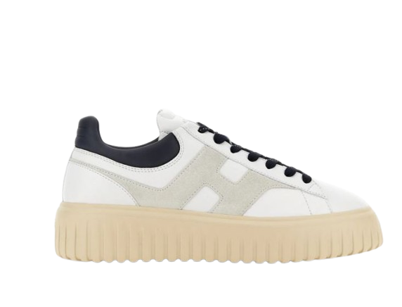 HOGAN Low top leather Sneaker H-Stripes