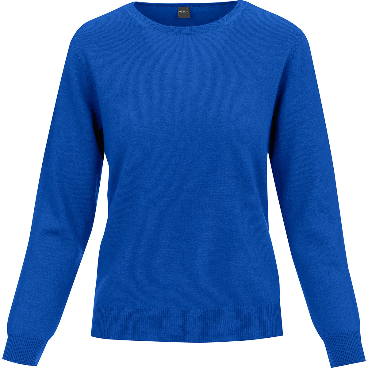 OZ BASIC - Knitted Sweater FRESH BLUE MEL - 48 | Oberrauch Zitt