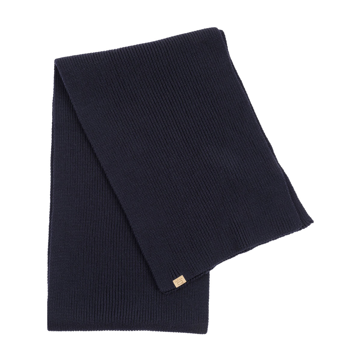 WOOLRICH Merino Wool Ribbed Scarf