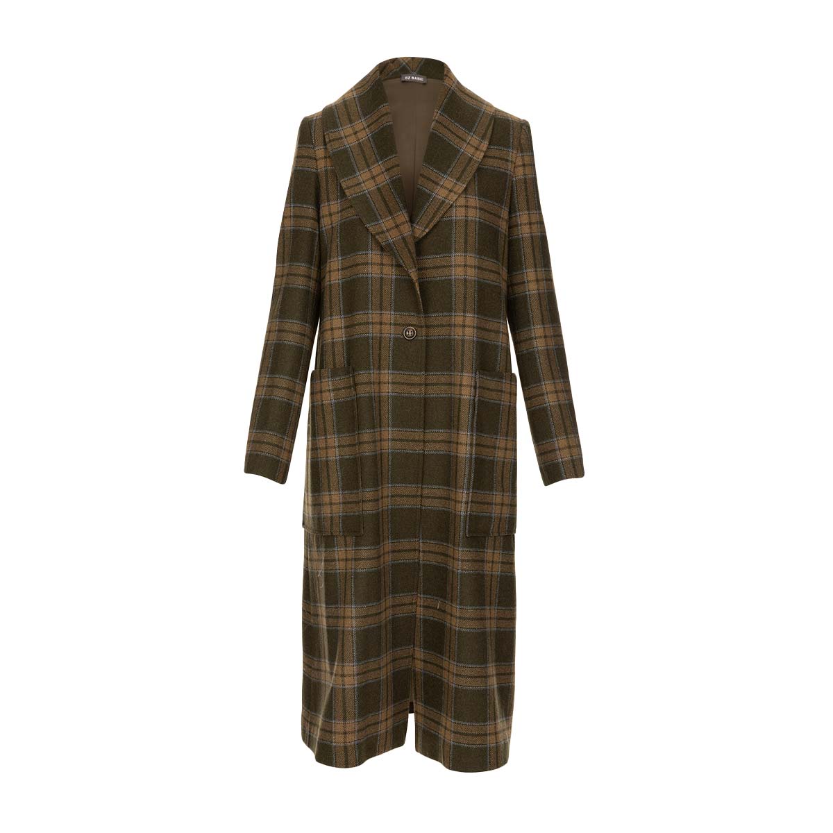 OZ BASIC Coat karo grün 48 Oberrauch Zitt