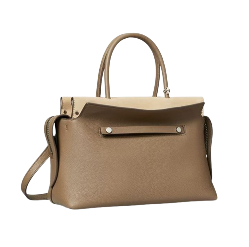 TORY BURCH Mercer Pebbled Satchel