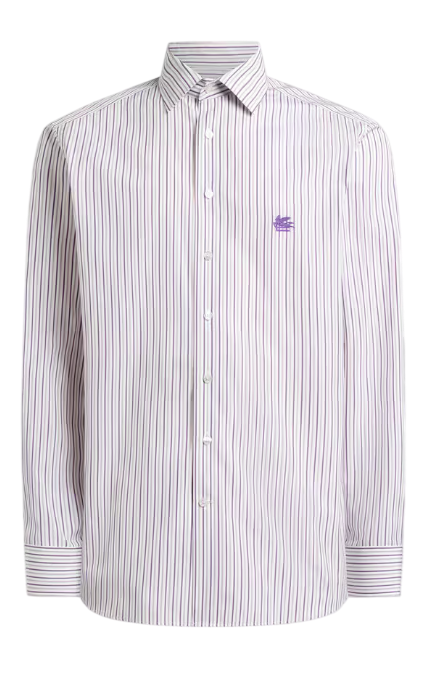 ETRO Casual Shirt With Multicolour Etro Print Design