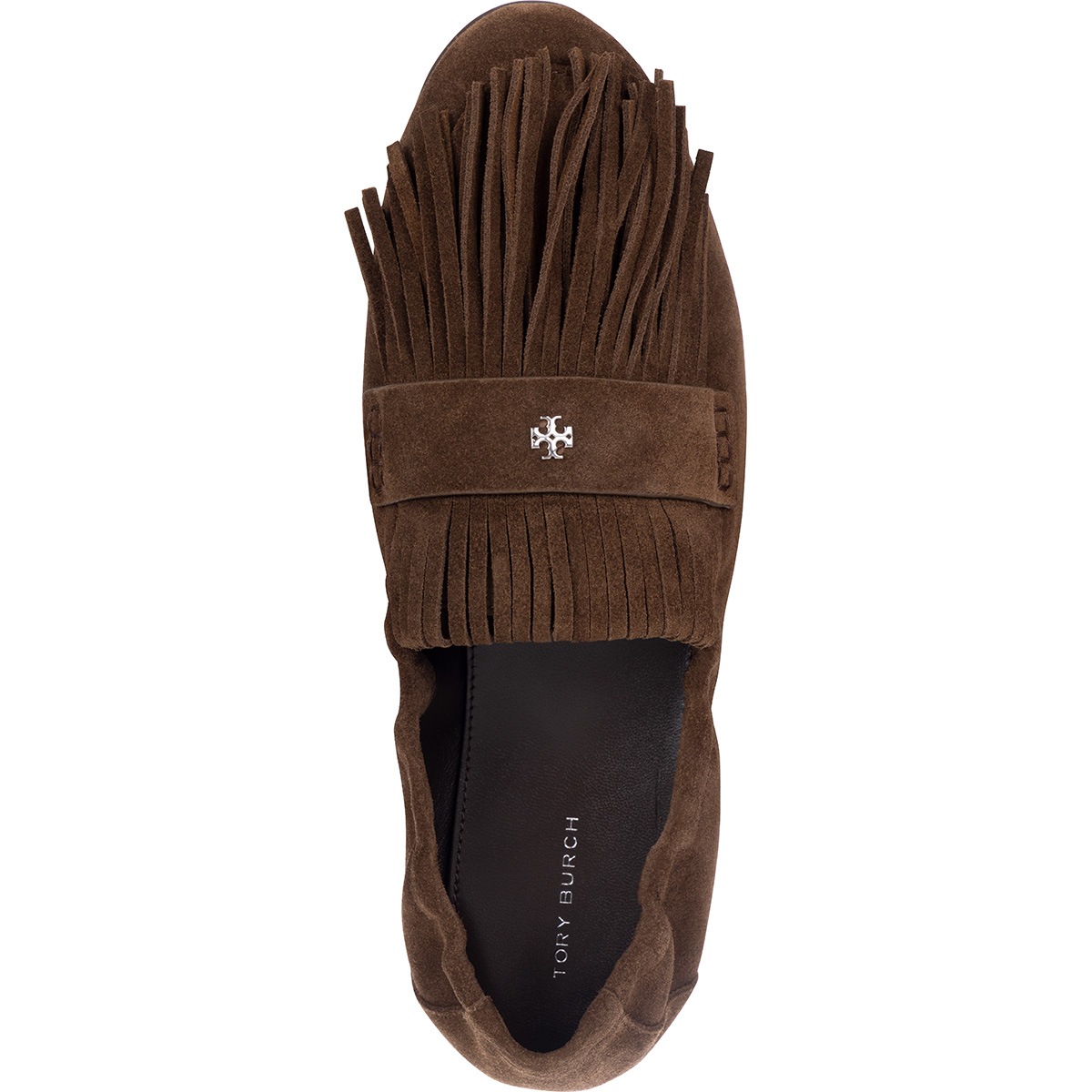 TORY BURCH MOCASSINO CON FRANGE DA BALLERINA