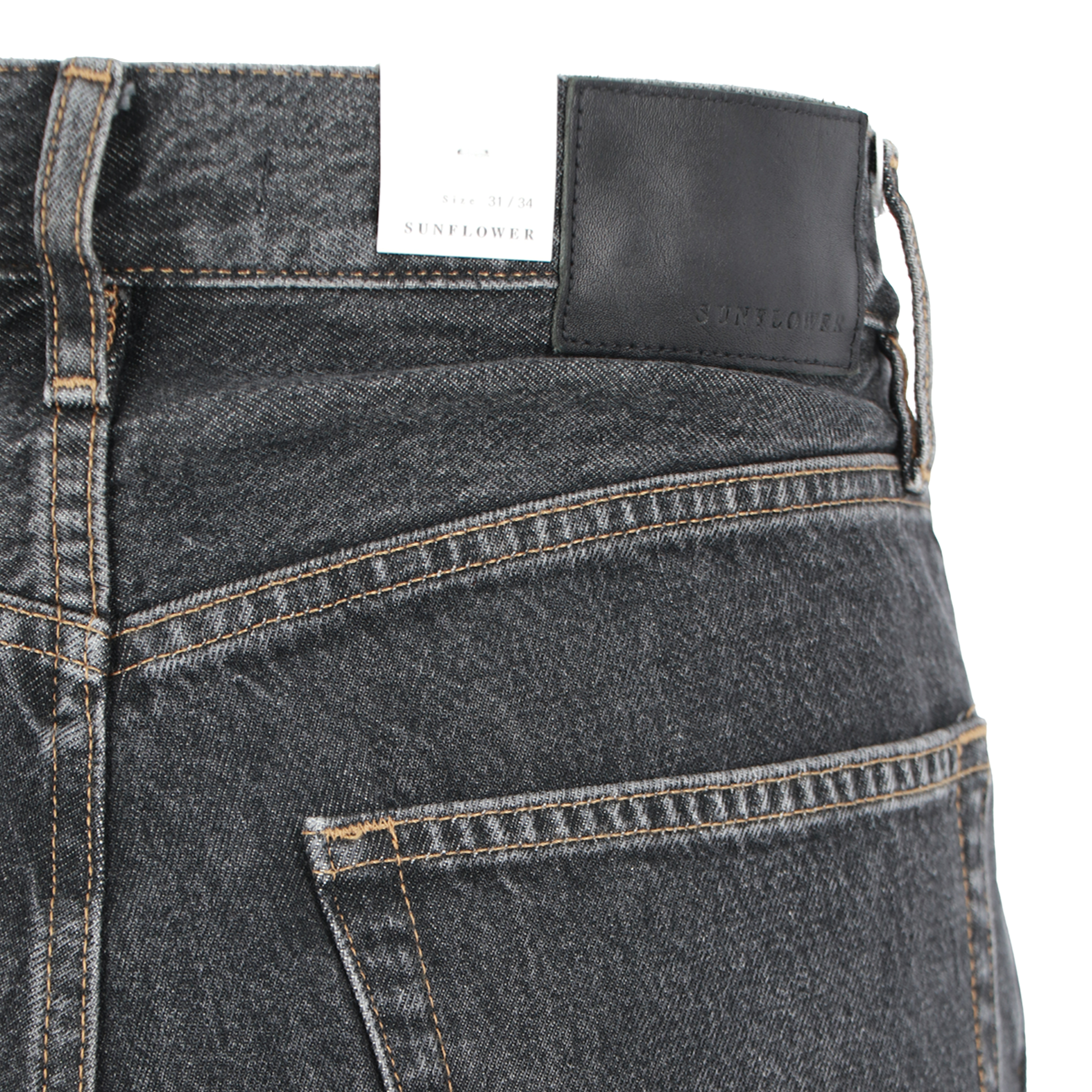 SUNFLOWER Wide Twist Jeans
