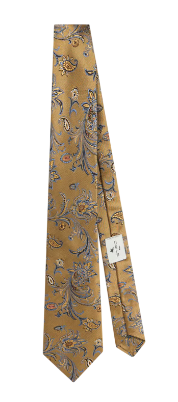 ETRO Refined Paisley Print Silk Tie