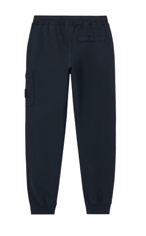 STONE ISLAND Sweatpants In Organic Cotton Fleece Garment Dyed