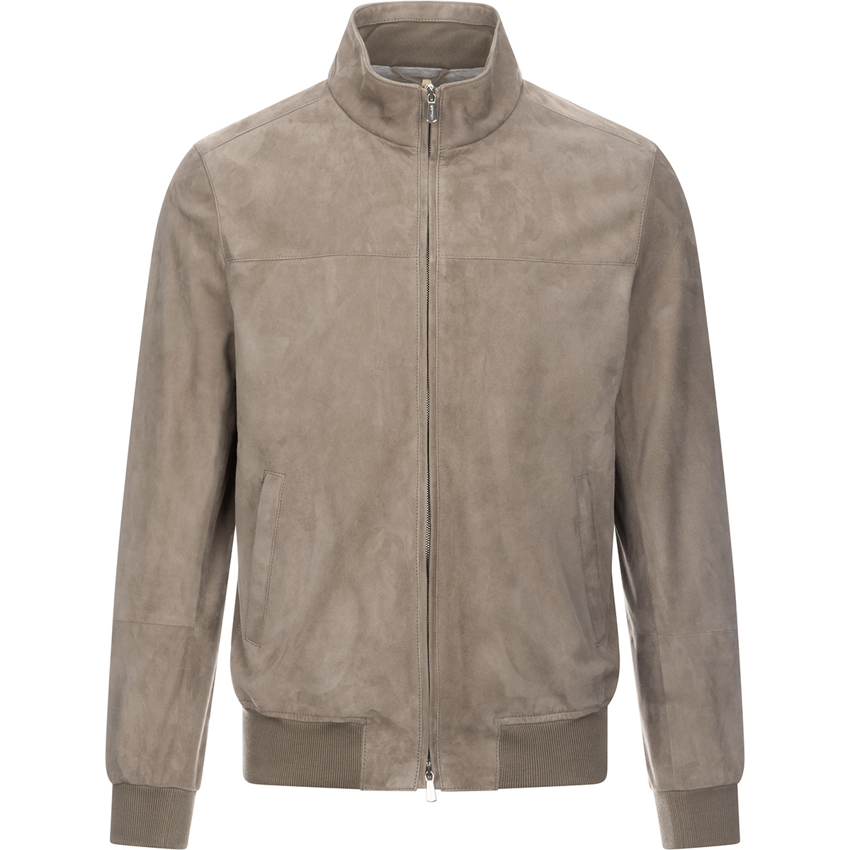 MANDELLI Giubbotto bomber in pelle scamosciata