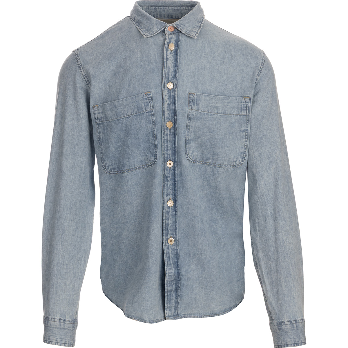 PAUL SMITH Langärmeliges Jeanshemd in lässiger Passform