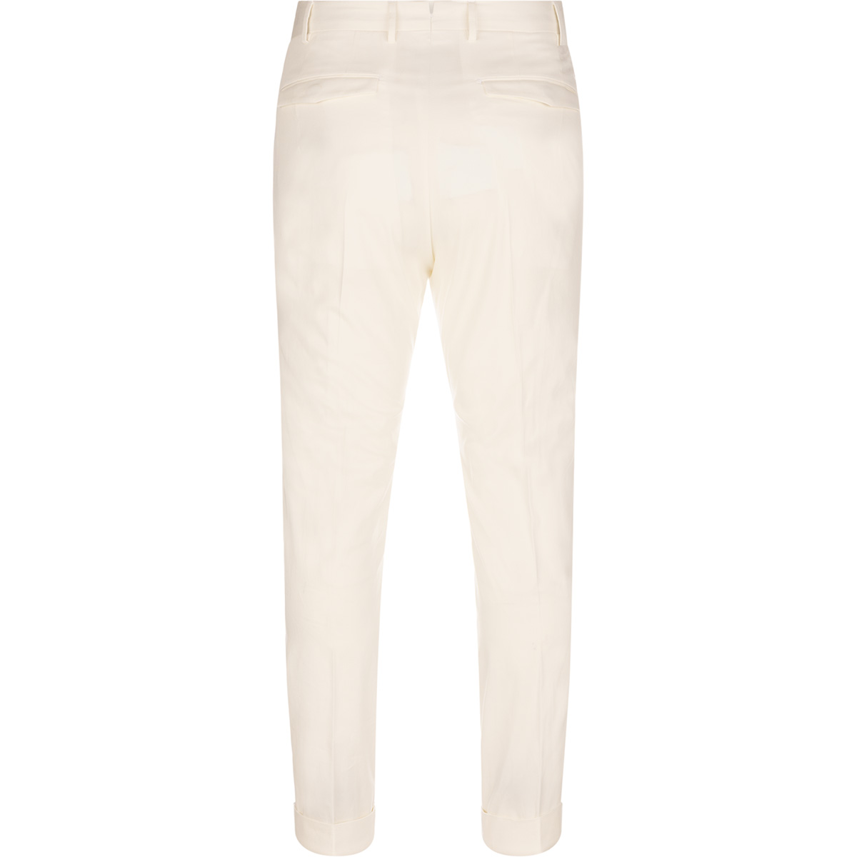 PT TORINO Pantaloni elasticizzati Silkochino con parte anteriore piatta