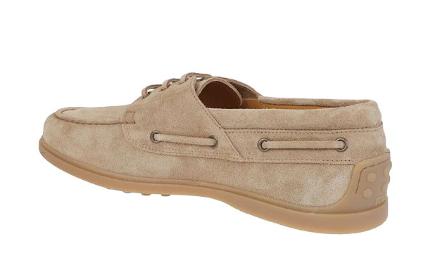 TOD'S Barca in pelle rovesciata