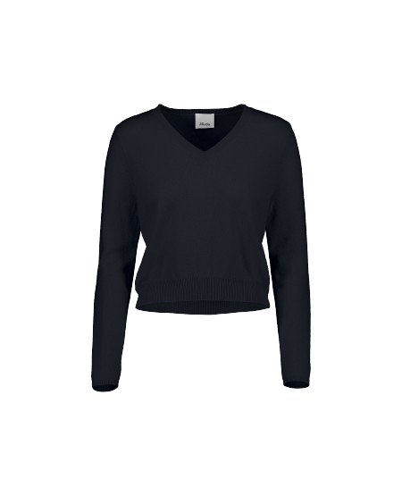 ALLUDE V-Sweater