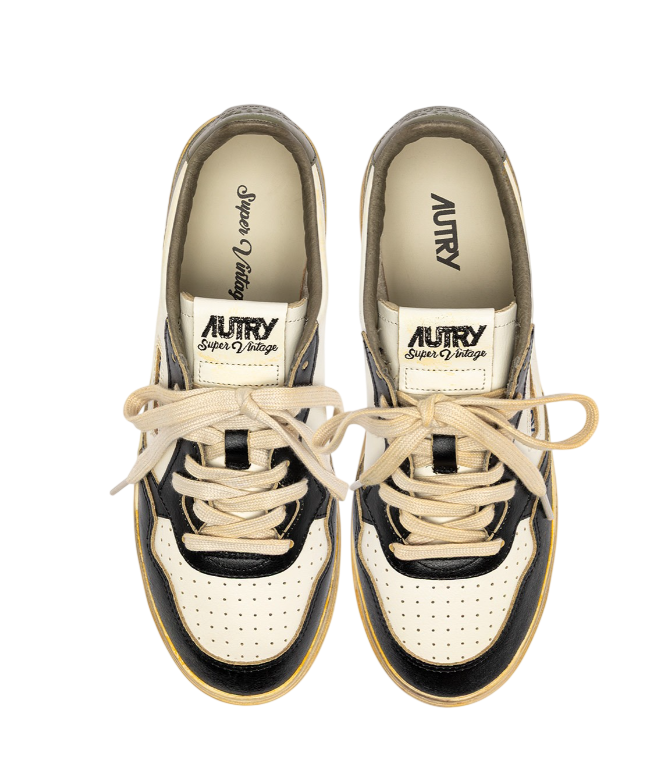 AUTRY Sup Vint Low Leather/Leather Sneaker