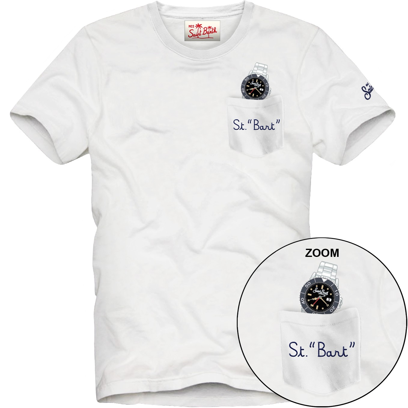 MC2 SAINT BARTH Short sleeve T-Shirt Austin