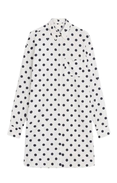 FIORUCCI Abito camicia a pois