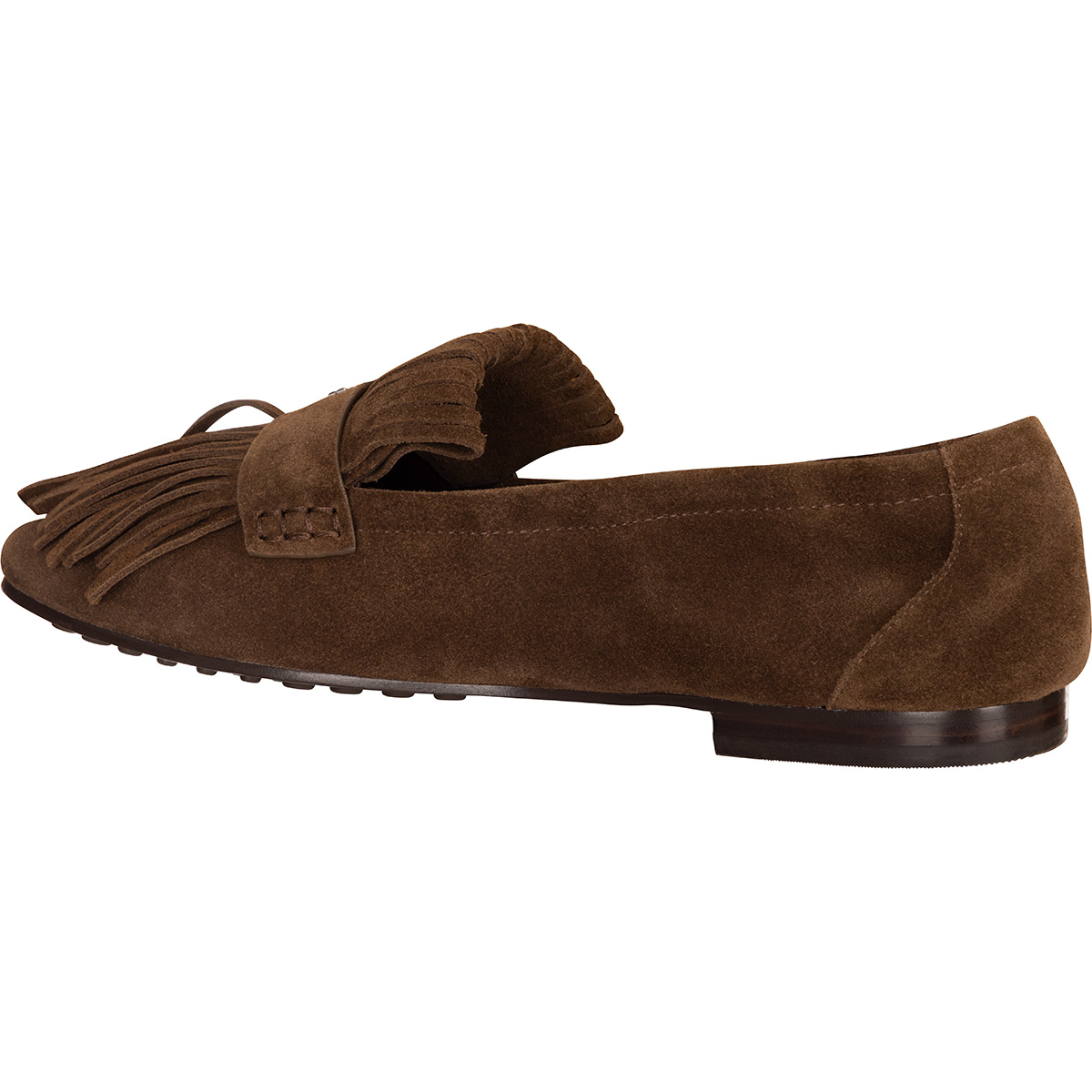TORY BURCH MOCASSINO CON FRANGE DA BALLERINA