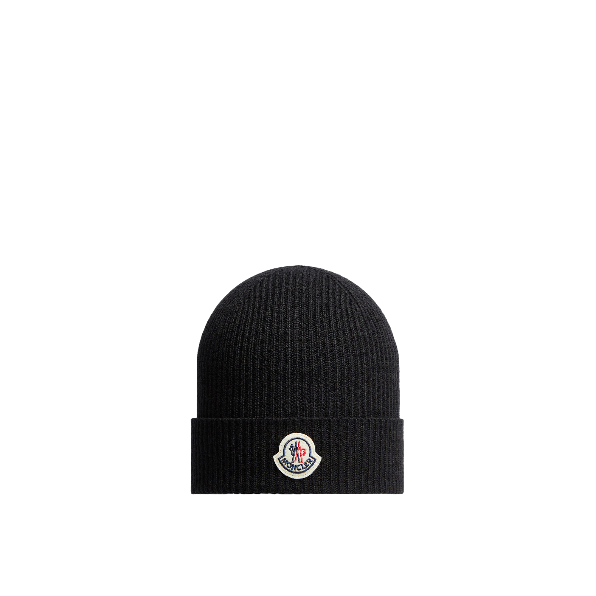 Klassische Beanie mit Moncler-Logo Klassische Beanie mit Moncler-Logo