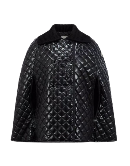 Moncler puffer cape on sale