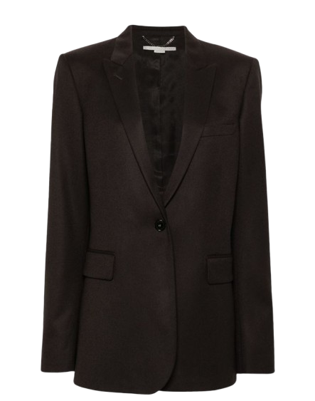 STELLA MCCARTNEY Flannel Breasted Jacket