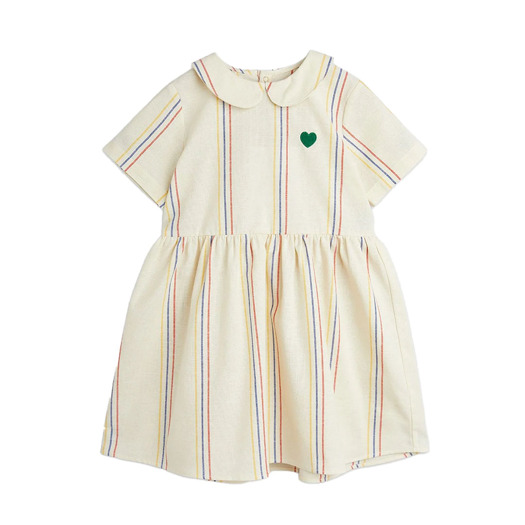 MINIRODINI Stripe Woven Dress