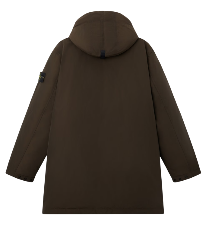 STONE ISLAND Long Down Parka Matt Micro Reps