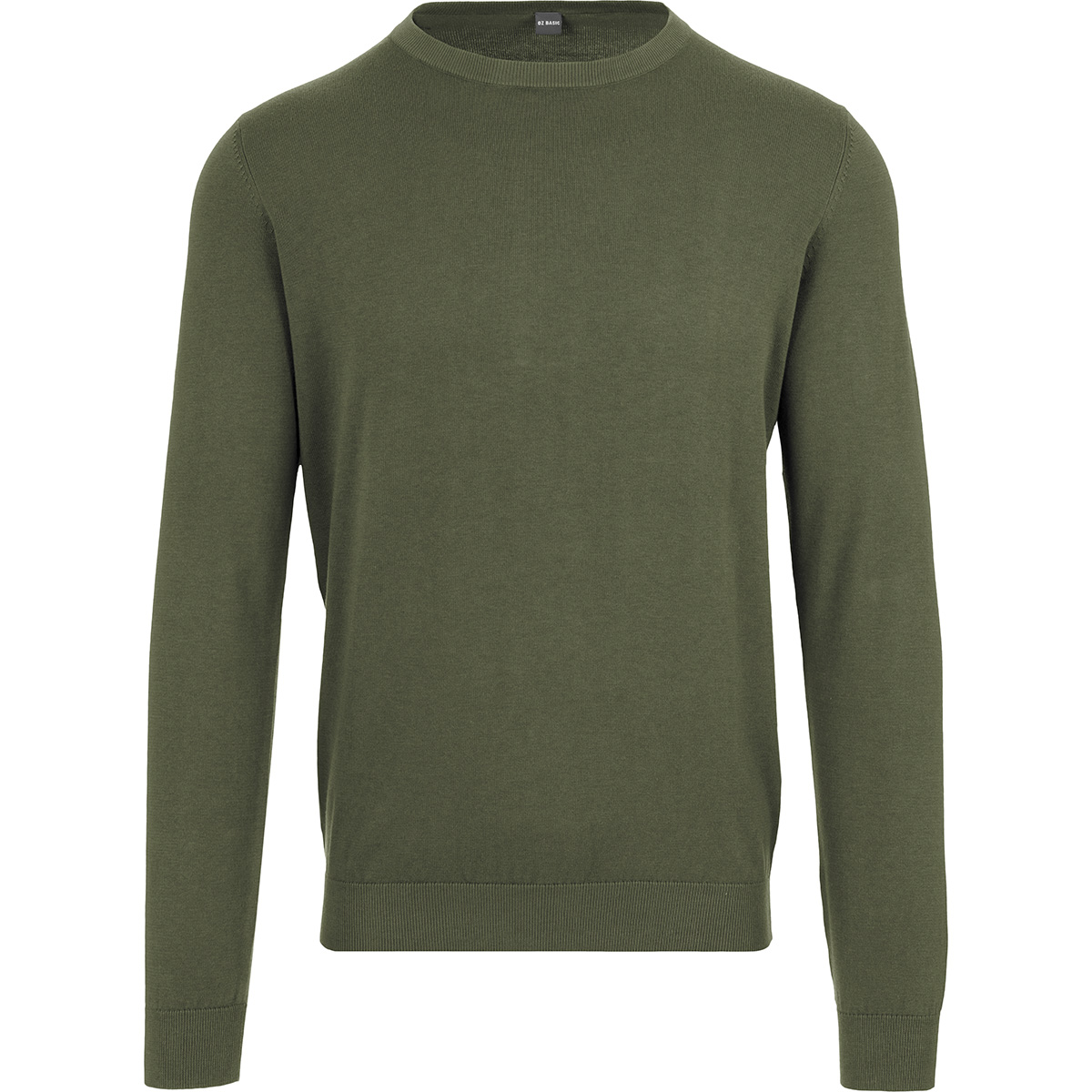 OZ BASIC SWEATER ROUNDNECK COTTON SILK