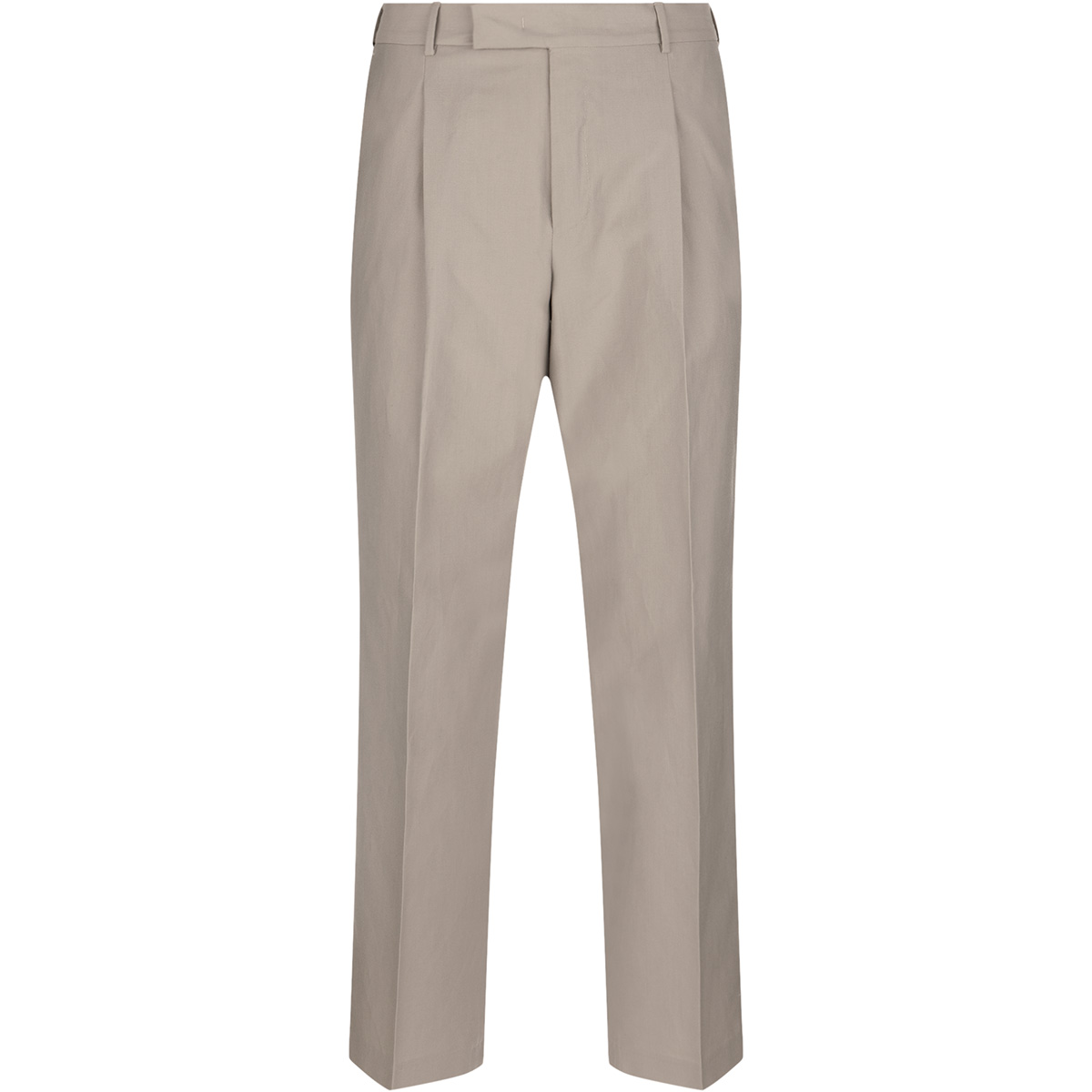 PT TORINO Pantaloni in lana e cotone con pinces