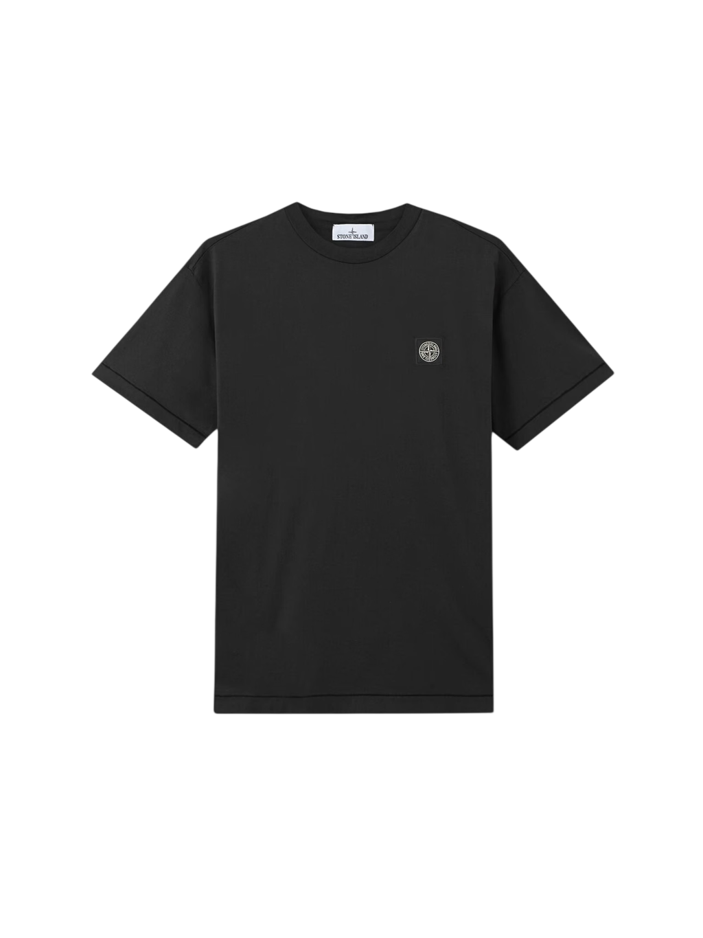 STONE ISLAND Short Sleeve T-Shirt In Cotton Jersey Garment Dyed