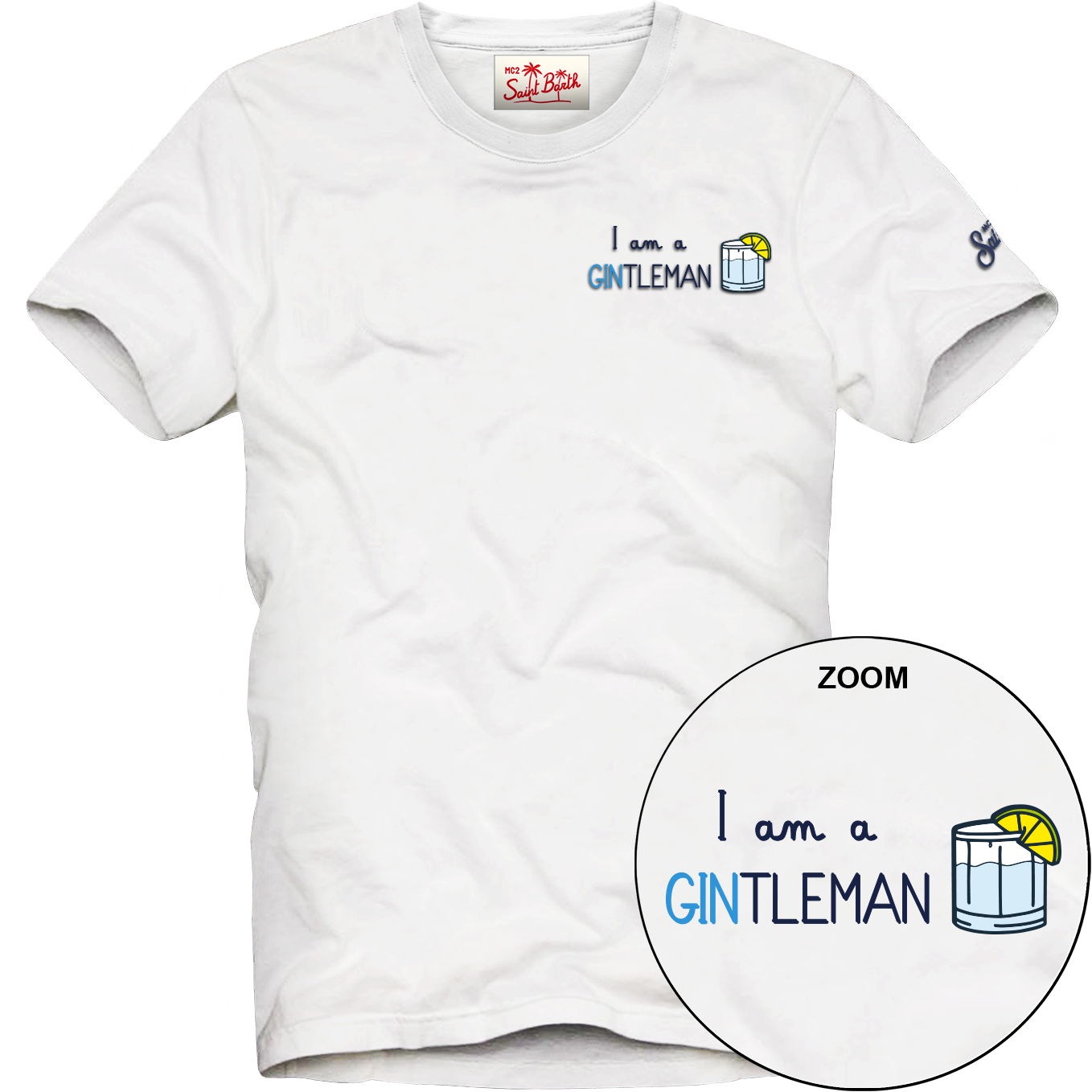 MC2 SAINT BARTH Short sleeve T-Shirt Portofino