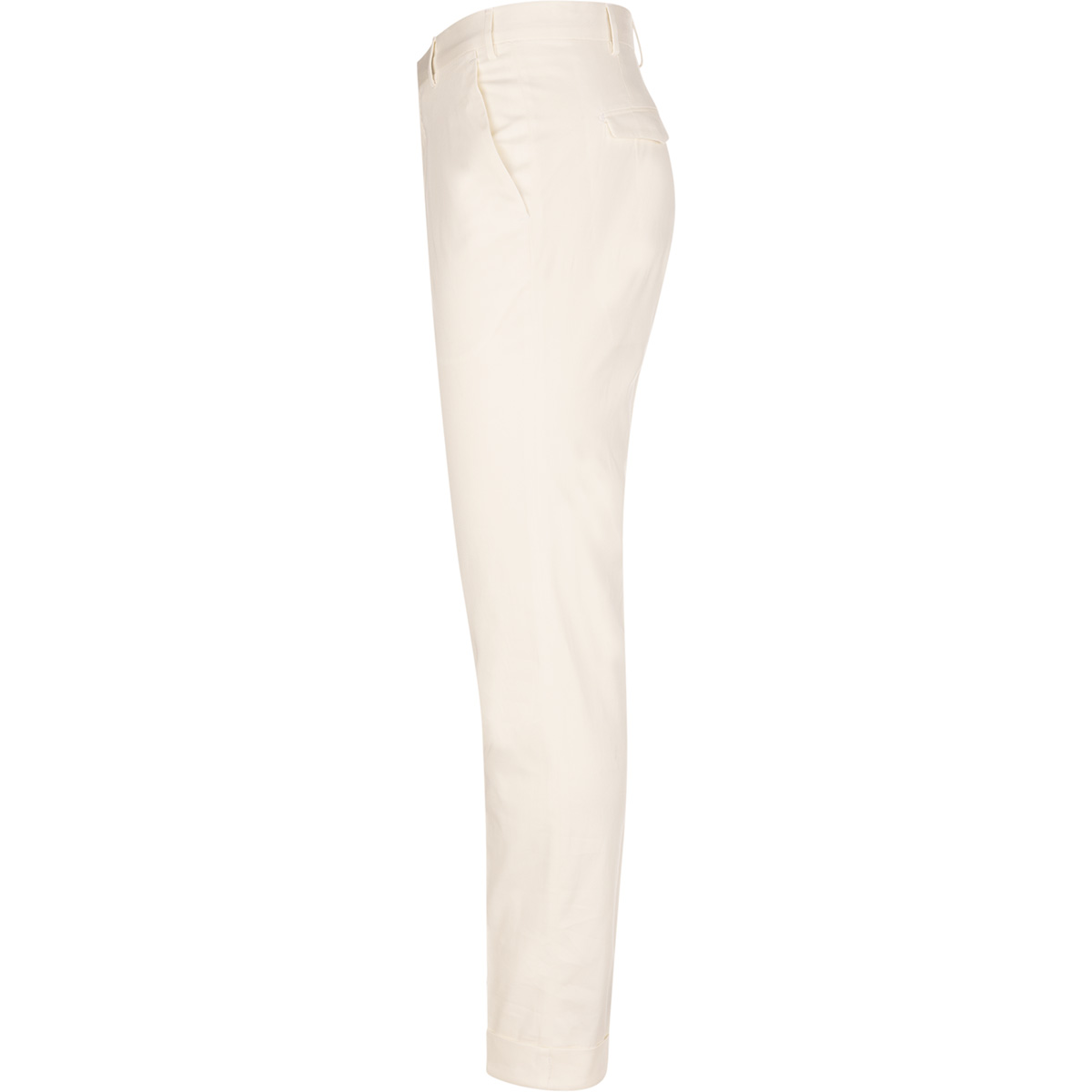 PT TORINO Pantaloni elasticizzati Silkochino con parte anteriore piatta