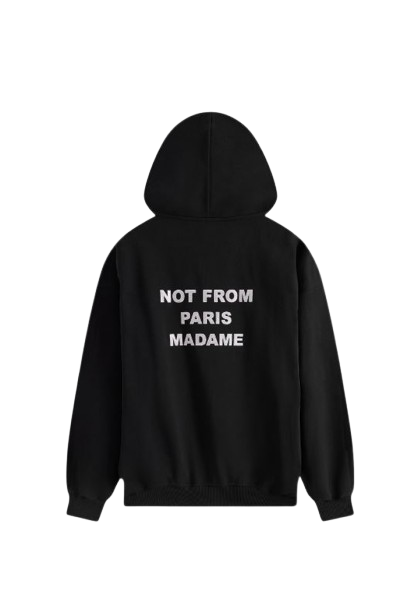 DROLE DE MONSIEUR Le Hoodie Slogan DROLE DE MONSIEUR Le Hoodie Slogan