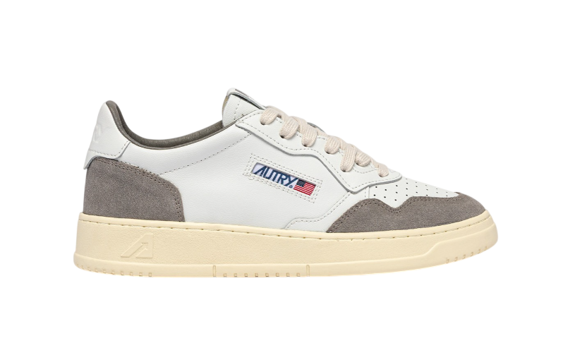 AUTRY Medalist Low Soft Leather/Suede Sneaker