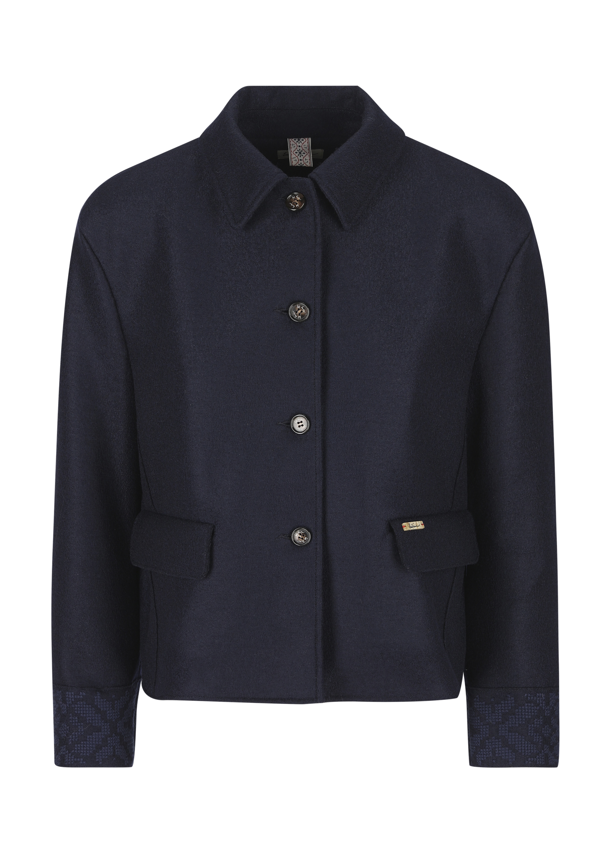 LUIS TRENKER Luresita Walk Uni bestickte Jacke