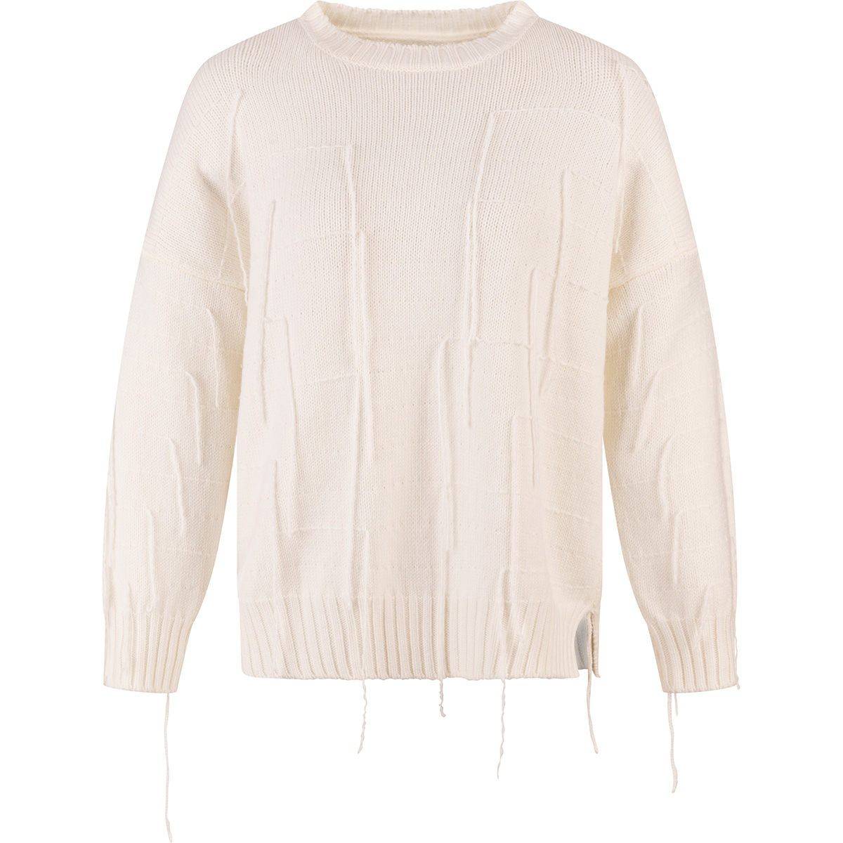 Archivio B Pullover mit Rundhalsausschnitt