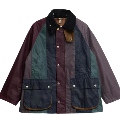 BARBOUR x PAUL SMITH Giacca in cotone cerato
