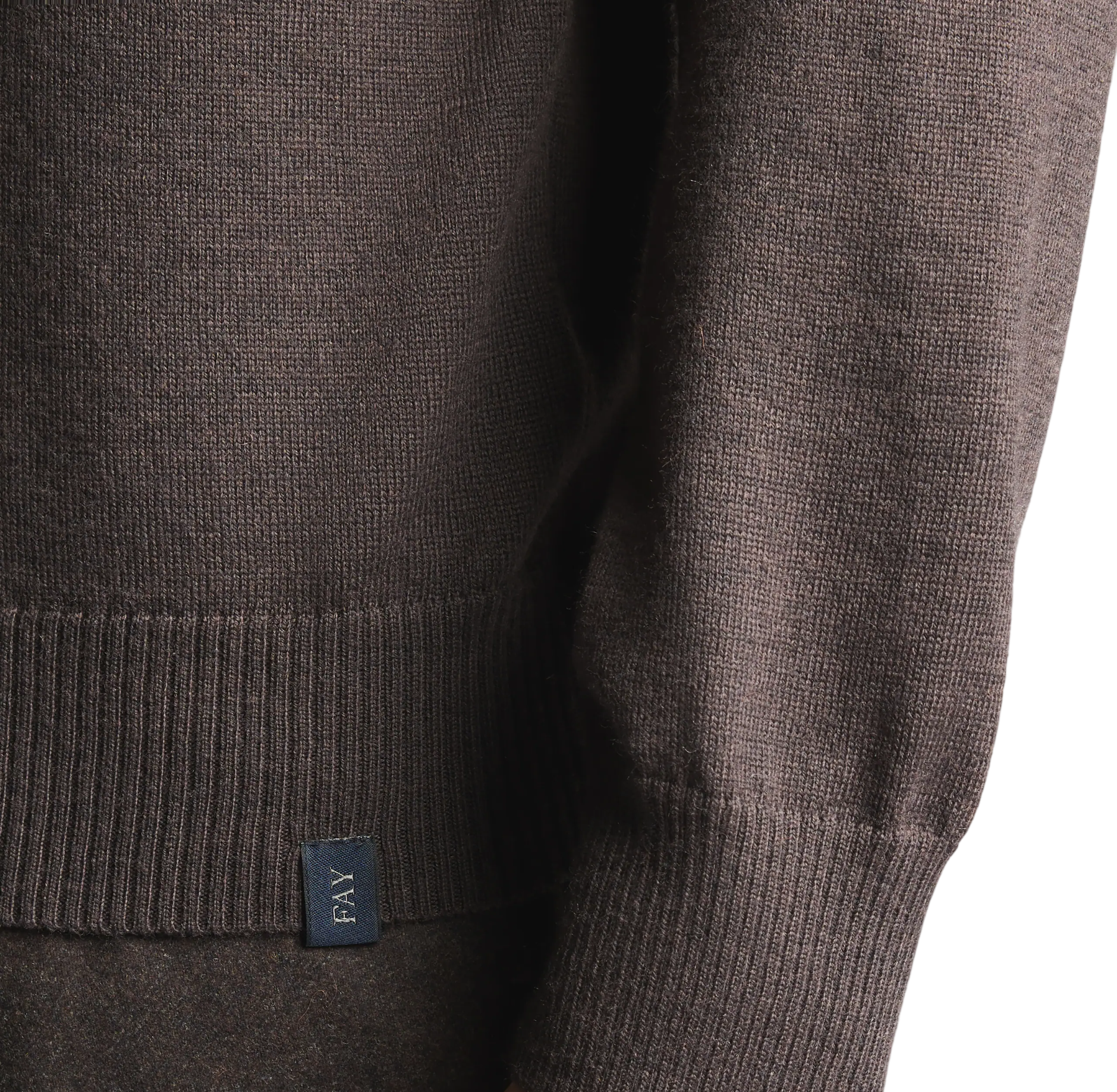 FAY Turtleneck Knit Sweater