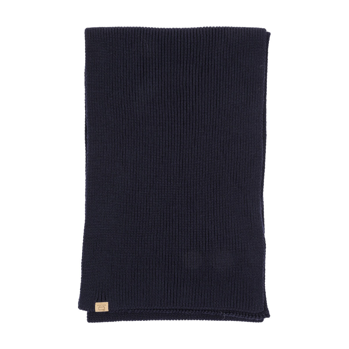 WOOLRICH Merino Wool Ribbed Scarf