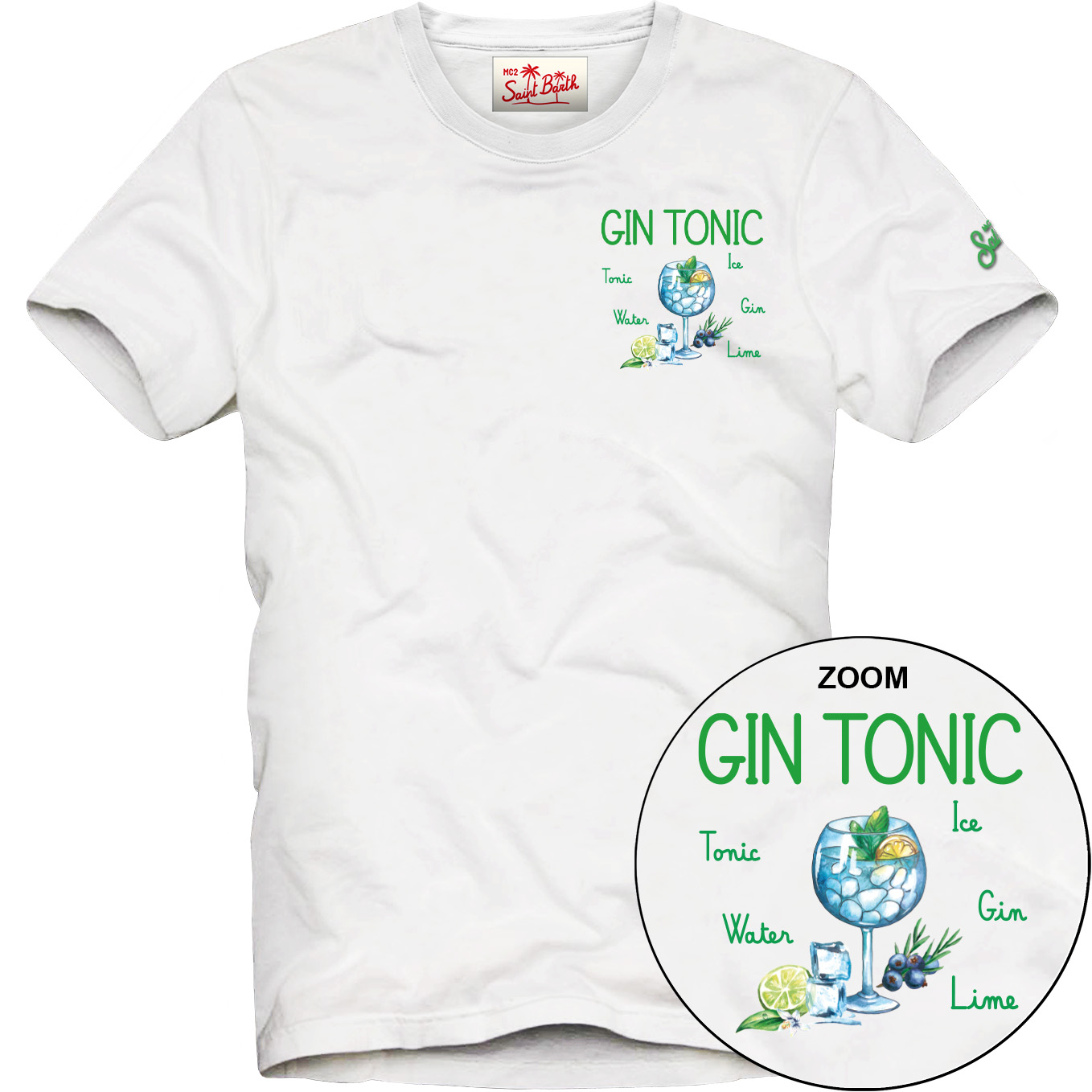 MC2 SAINT BARTH Short sleeve T-Shirt Portofino