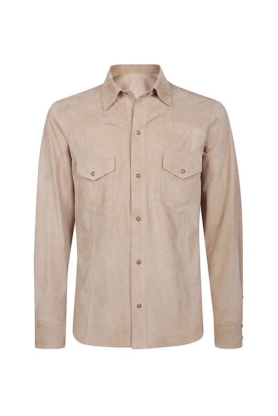 ELEVENTY Leathershirt