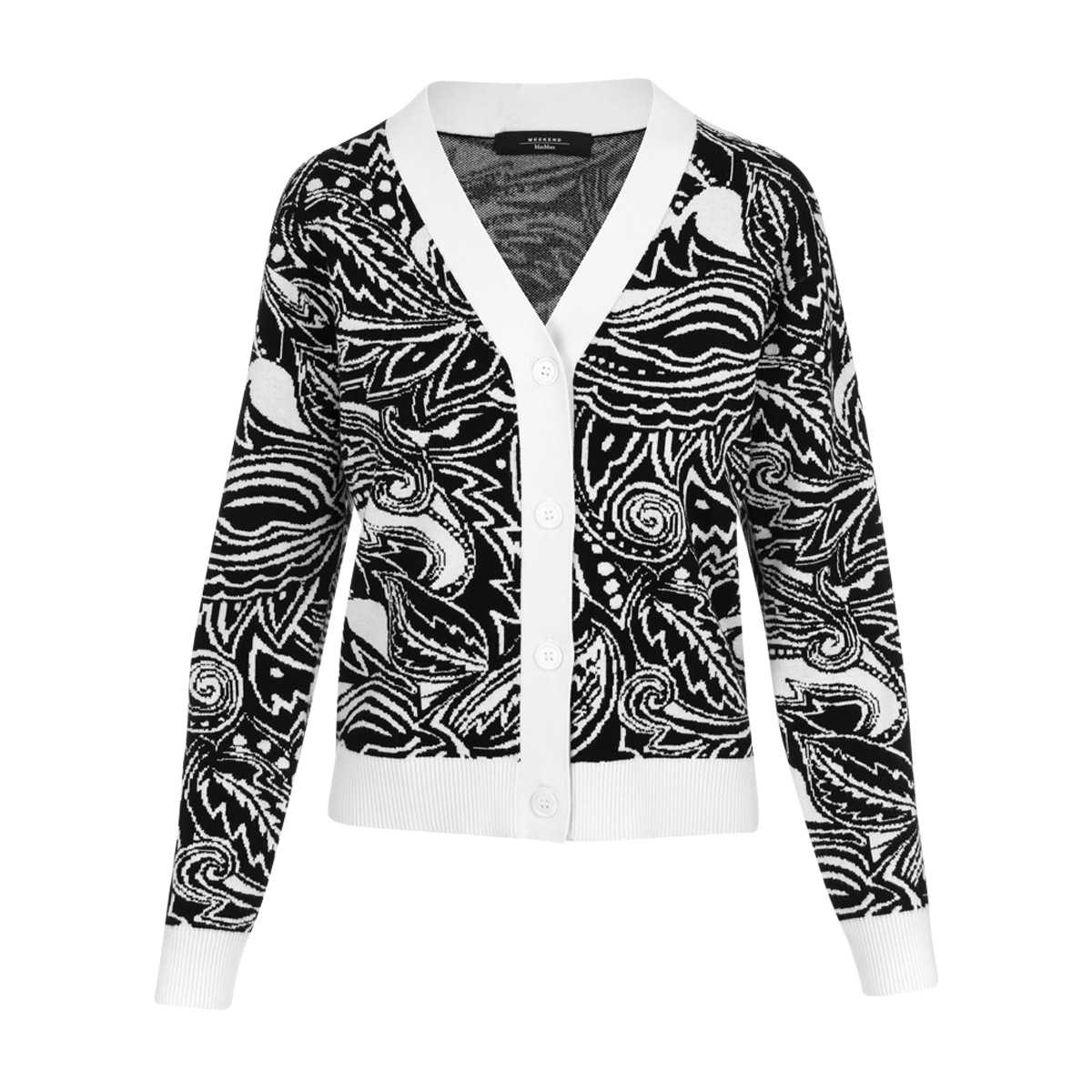 Max mara hot sale zebra cardigan