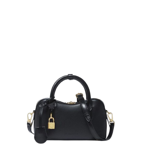 STELLA MCCARTNEY Stella Ryder Mittelgroße Tasche mit geprägtem, körnigem Öko-Muster