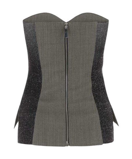 ALBERTA FERRETTI Top tweed