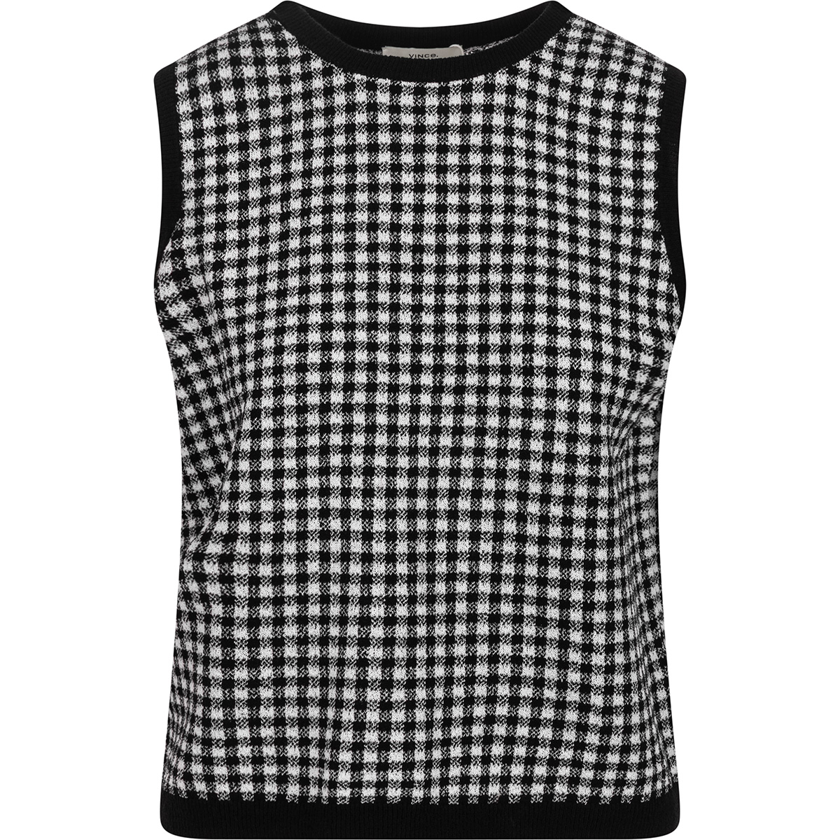 VINCE Canotta a quadretti