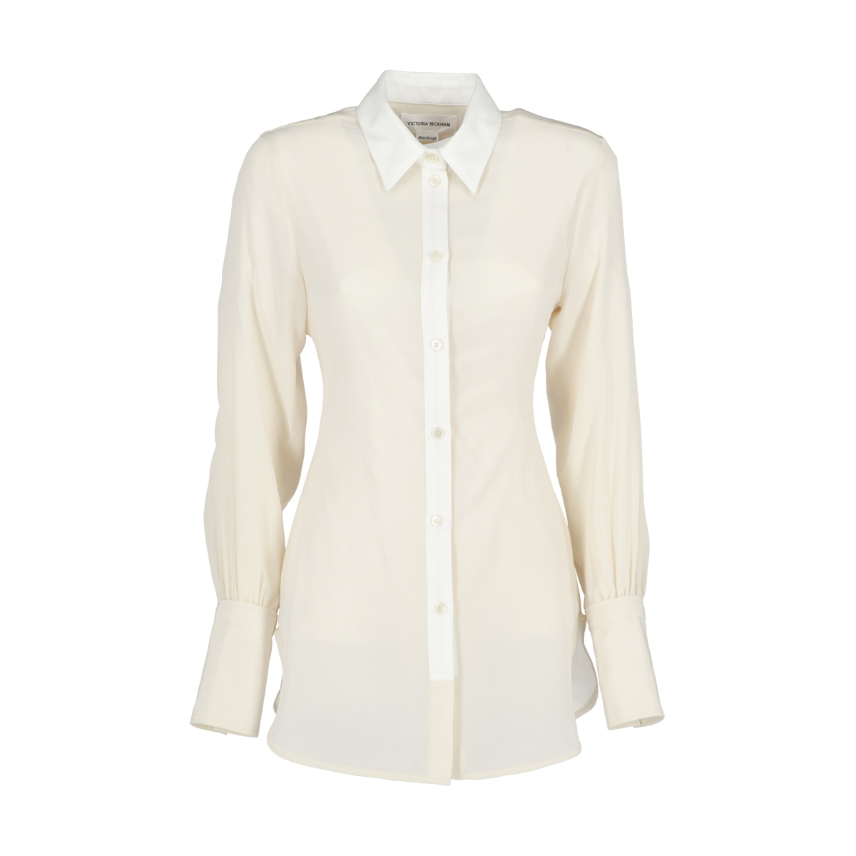 VICTORIA BECKHAM Contrast Placket Blouse