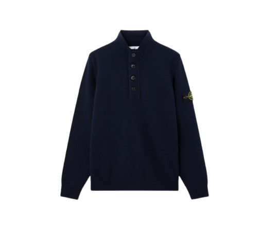 STONE ISLAND Polo a manica lunga con collo alto