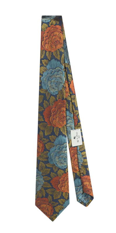 ETRO Sophisticated Paisley Print Silk Tie