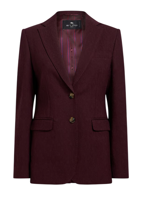 ETRO Fitted Jacket with Pockets