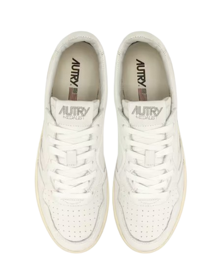 AUTRY Medalist Low Goat/Goat Sneaker